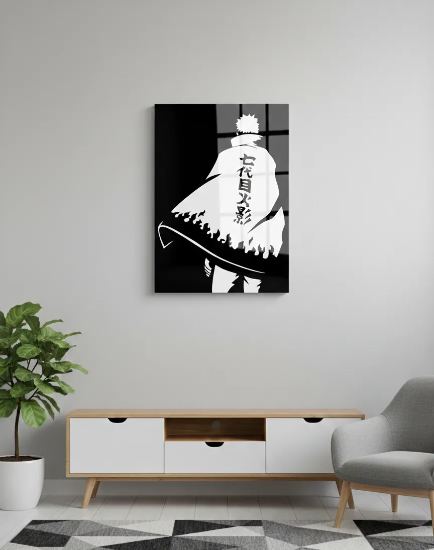 Naruto Hokage Acrylic Wall Art - Image 2