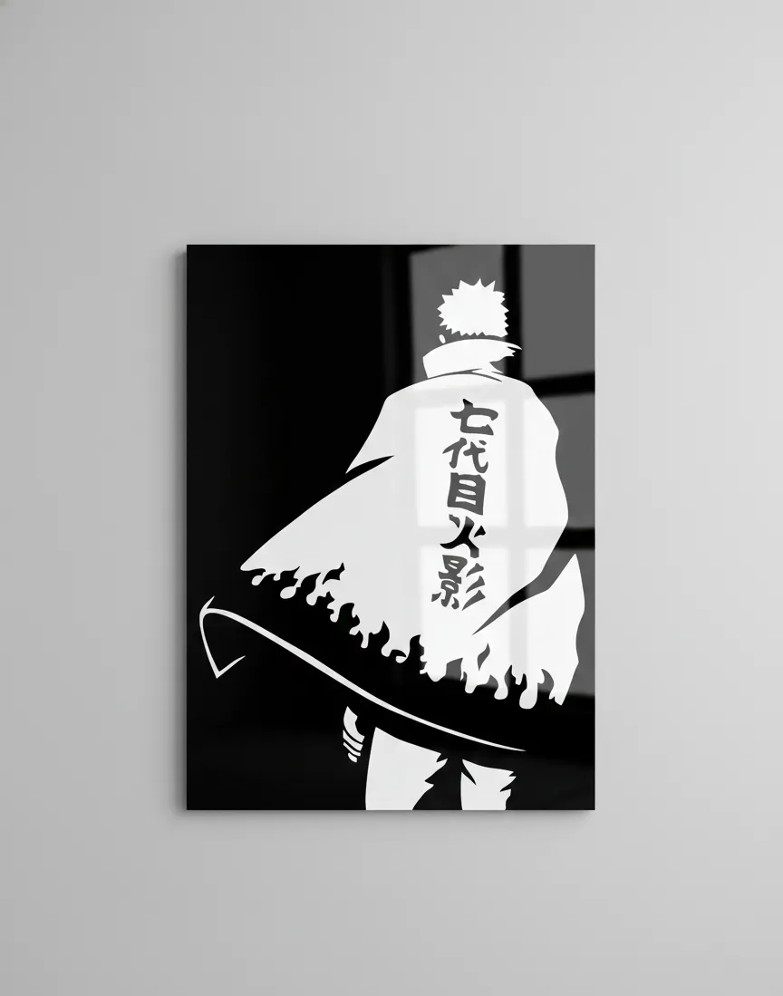Naruto Hokage Acrylic Wall Art